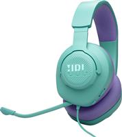 JBL Quantum 100M2 Over Ear Gaming Headset με σύνδεση 3.5mm Cyan JBLQTUM100M2CYN