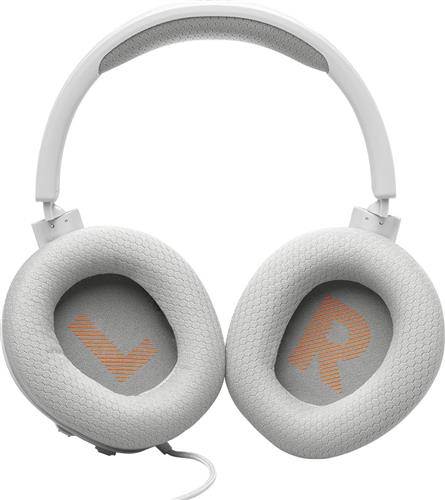 JBL Quantum 100M2 Over Ear Gaming Headset με σύνδεση 3.5mm Λευκό JBLQTUM100M2WHT