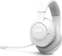 JBL Quantum 360 Ασύρματο Over Ear Gaming Headset με σύνδεση Bluetooth-USB Λευκό JBLQTUM360WHT