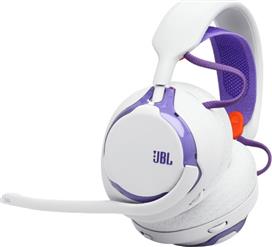 JBL Quantum 650 Ασύρματο Over Ear Gaming Headset με σύνδεση Bluetooth-USB Λευκό JBLQTUM650WHT