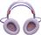 JBL Quantum 650 Ασύρματο Over Ear Gaming Headset με σύνδεση Bluetooth-USB Μωβ JBLQTUM650PUR