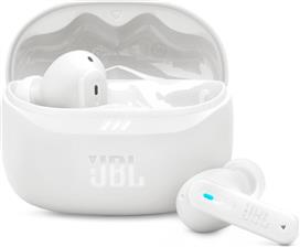 JBL Tune Beam 2 In-ear Bluetooth Handsfree Ακουστικά με Αντοχή στον Ιδρώτα και Θήκη Φόρτισης Λευκά JBLTBEAM2WHT
