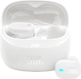 JBL Tune Buds 2 Bluetooth Handsfree Ακουστικά με Αντοχή στον Ιδρώτα και Θήκη Φόρτισης Λευκά JBLTBUDS2WHT