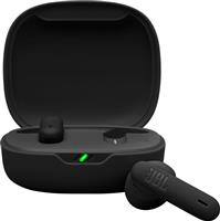 JBL Wave Flex 2 Earbud Bluetooth Handsfree Ακουστικά με Αντοχή στον Ιδρώτα και Θήκη Φόρτισης Μαύρα JBLWFLEX2BLK