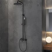 Karag Artemis Ρυθμιζόμενη Στήλη Ντουζ με Μπαταρία 83 - 119cm CF031M-N Μαύρη