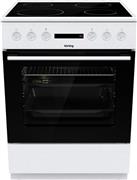 Korting KEC6A40WPG Κουζίνα 71lt με Κεραμικές Εστίες Π60cm Inox Λευκή