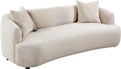 Liberta Celeste Τριθέσιος Καναπές Μπεζ 228x98x73cm 70-0450