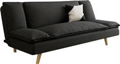 Liberta Cozy Τριθέσιος Καναπές Κρεβάτι Ανθρακί 191x103x84cm 70-0359