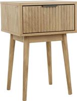 Liberta Canal Κομοδίνο Ξύλινο 35x39.5x61cm 09-1657