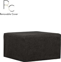 Liberta Πουφ Κρεβάτι Fold Γκρι 70x72x43cm 16-0580