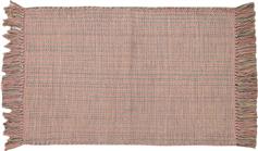 Lino Αντιολισθητικό Πατάκι Μπάνιου Βαμβακερό Joy 7300000214 Ροζ 65x135cm