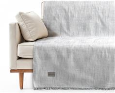 Lino Estate Ριχτάρι Διθέσιου Καναπέ 180x250cm Γκρι 3000004687