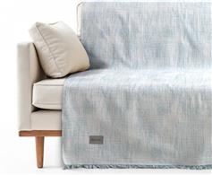 Lino Estate Ριχτάρι Διθέσιου Καναπέ 180x250cm Πετρόλ 3000004688