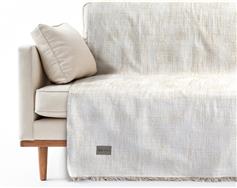 Lino Estate Ριχτάρι Τριθέσιου Καναπέ 180x300cm Μπεζ 3000004699