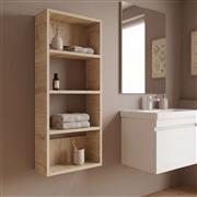 Megapap Rafina Ράφι Τοίχου Sapphire Oak 40x15x90cm 0286391