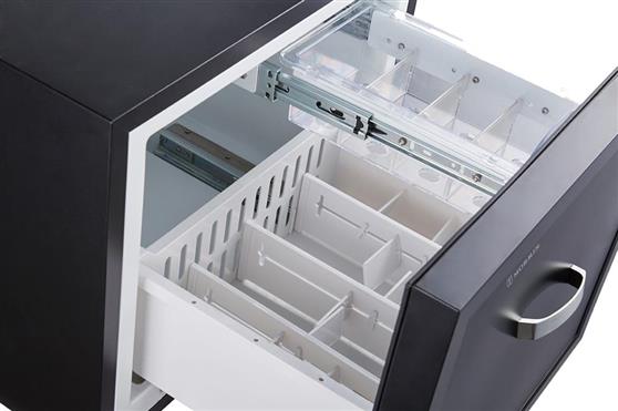 Morris B71028GDT Mini Bar 28lt Υ42.5xΠ49.5xΒ47cm Μαύρο