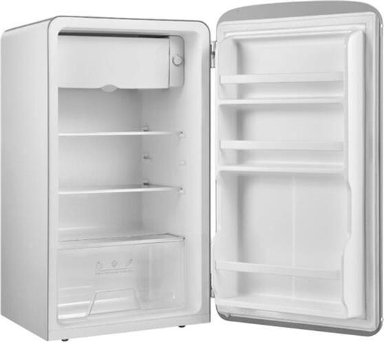 Morris MRS-21094W Retro Μονόπορτο Ψυγείο 93lt Υ85xΠ47xΒ44cm Λευκό