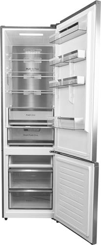 Morris T73442DBN Megacool Series Ψυγειοκαταψύκτης 442lt Total NoFrost Υ198.5xΠ59.5xΒ67cm Inox Look
