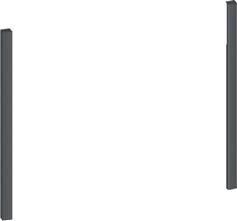 Neff ZC045AY0 Flex Design Kit Anthracite Grey 45cm για Εντοιχιζόμενη Καφετιέρα