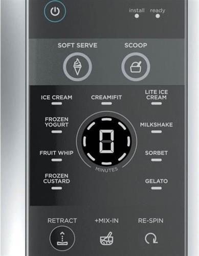 Ninja NC701EU CREAMi Scoop & Swirl Παγωτομηχανή 0.48lt Ασημί