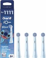 Oral-B iO Kids 6+ Disney Stitch Ανταλλακτικές Κεφαλές για Ηλεκτρική Οδοντόβουρτσα για 6+ Χρονών Σετ 4 τμχ