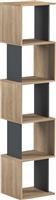 Pakketo Cubik Βιβλιοθήκη Sonoma-Ανθρακί 35x30x161cm 230-000175
