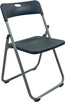 Pakketo Edison Καρέκλα Catering Πολυπροπυλενίου Μαύρη 38x49x73cm 326-000062