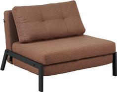 Pakketo Fancy Πολυθρόνα Κρεβάτι Καφέ 95x98x70cm 024-000053