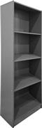 Pakketo Kendy Βιβλιοθήκη Ανθρακί 60x30x167cm 383-000123
