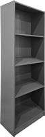 Pakketo Kendy Βιβλιοθήκη Ανθρακί 60x30x167cm 383-000123