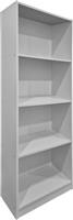 Pakketo Kendy Βιβλιοθήκη Λευκή 60x30x167cm 383-000124