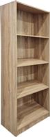 Pakketo Kendy Βιβλιοθήκη Sonoma 60x30x167cm 383-000122