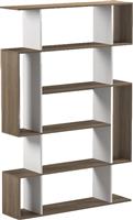 Pakketo Mito Βιβλιοθήκη Sonoma-Λευκό 108.5x25x161cm 230-000170