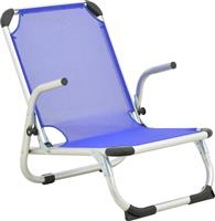 Pakketo Playa Καρεκλάκι Παραλίας με Ψηλή Πλάτη Μπλε 54x72x63cm 396-000005