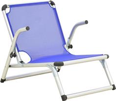 Pakketo Plazo Καρεκλάκι Παραλίας Μπλε 55x70x59cm 396-000003