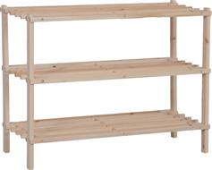 Pakketo Steper Παπουτσοθήκη από Μασίφ Ξύλο 64x26x48.5cm 408-000011