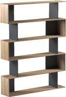 Pakketo Tetri Βιβλιοθήκη Sonoma-Ανθρακί 121.8x25.4x158.8cm 230-000151
