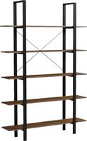 Pakketo Varous Βιβλιοθήκη Καρυδί 120x28x180cm 230-000161