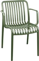 Pakketo Zoi Πολυθρόνα Εξωτερικού Χώρου Πολυπροπυλενίου Σκούρο Πράσινο 55.5x57.5x79cm 326-000045