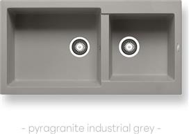 Pyramis Alazia 96x50 1 3/4B Industrial Grey