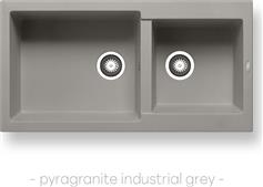 Pyramis Alazia 96x50 1 3/4B Industrial Grey