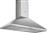 Pyramis Plus Classic Τετράγωνος Απορροφητήρας Καμινάδα 90cm Inox