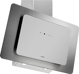 Pyramis Vetrio Απορροφητήρας Καμινάδα 90cm Inox-White Glass