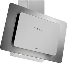 Pyramis Vetrio Απορροφητήρας Καμινάδα 90cm Inox-White Glass