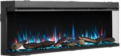 Richen 3D Insert 153 Επιτοίχιο Ηλεκτρικό Τζάκι 2000W 152.8x49.5cm Μαύρο