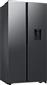 Samsung RS57DG410EB4EF Ψυγείο Ντουλάπα 578lt Total NoFrost Υ178xΠ91.2xΒ65.4cm Μαύρο
