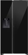 Samsung RS80F64JEBEF Ψυγείο Ντουλάπα 634lt NoFrost Υ178.6xΠ91.2xΒ71.6cm Μαύρο