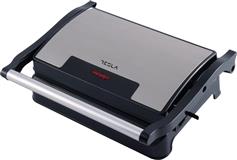 Tesla GR100BX Τοστιέρα-Γκριλιέρα για 2 Τοστ 700W Inox