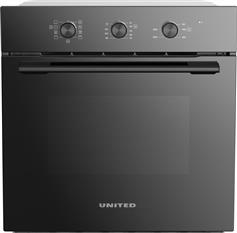 United UBO-69702B Φούρνος άνω Πάγκου 70lt Μαύρος