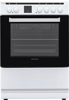 United UFV-60287TP Κουζίνα 69lt με Κεραμικές Εστίες Π60cm Λευκή